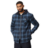 Mens Fleece Lined Check Shirt TRS205