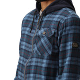 Mens Fleece Lined Check Shirt TRS205