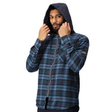 Mens Fleece Lined Check Shirt TRS205