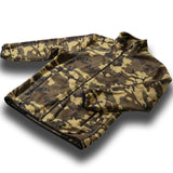 Mens Camouflage Print Fleece Jacket