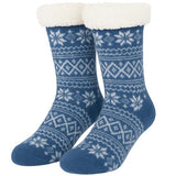 Mens Sherpa Slipper Socks - AT325