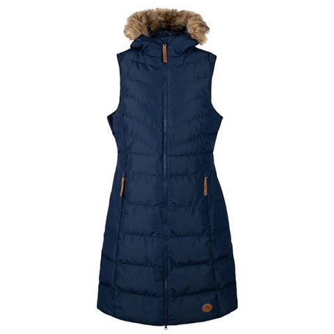 Trespass Ladies Audrey Longline Padded Gilet