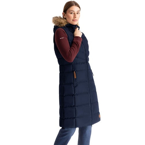 Trespass Ladies Audrey Longline Padded Gilet