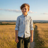 Kids Game Tattersall Check Shirt