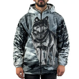 Unisex Animal Print Sherpa Fleece