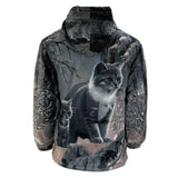 Unisex Animal Print Sherpa Fleece