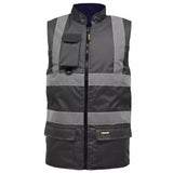 Hi Vis Reverible Bodywarmer - HV010 / HV037