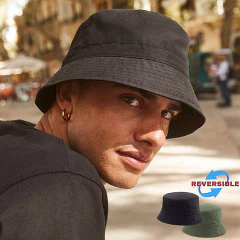 Adults Reversible Bucket Hats with UPF 50+