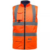 Hi Vis Reverible Bodywarmer - HV010 / HV037