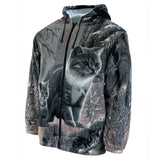 Unisex Animal Print Sherpa Fleece