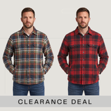 Men's Tibetan Fur Shirt - Clearance Deal