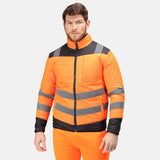 Mens Regatta Hi Vis Thermal Jacket - TRA483