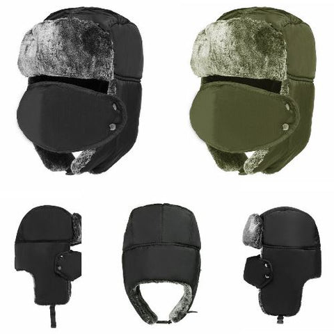Adults Waterproof Thermal Trapper Hat