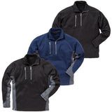 Mens Half Zip Sweatshirt Water Repellent Jumper