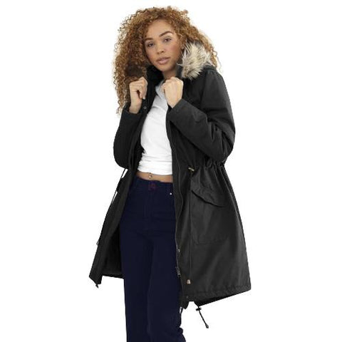 Brave Soul Charlotte Fishtail Parka – ek Wholesale