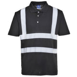 Portwest Hi Vis Short Sleeve Polo Shirt