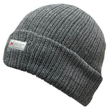 Thinsulate Fleece Lined Ribbed Beanie Hat - MA295