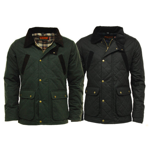 Game Oxford Quilted Wax Jacket