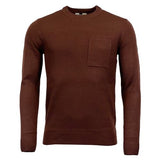 Mens Crew Neck Knitted Jumper