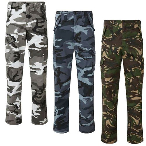 Camouflage Cargo Pants - Men's Trousers | Kaotiko