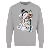 Adults Xmas Printed Sweatshirt - Snowman
