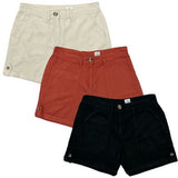 Womens Linen Summer Shorts - 2592
