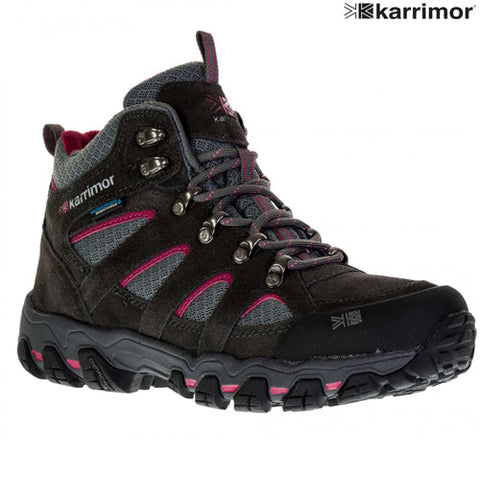 Ladies Karrimor Bodmin V Weathertite Mid Rise Waterproof Hiking Shoes