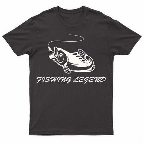 Adults Heavy Cotton "Fishing Legend" T-Shirt