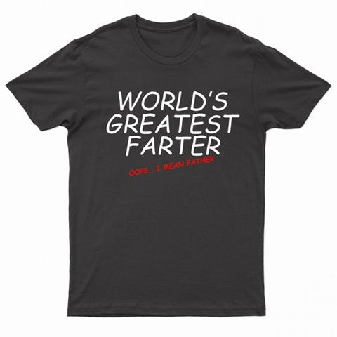 Father's Day 'Greatest Farter' T-Shirt