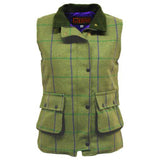 Game Abby Tweed Gilet from Front