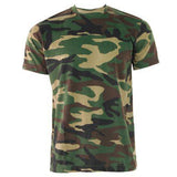 Game Mens Camouflage Tshirt in Woodland