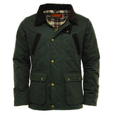 Game Oxford Quilted Wax Jacket Olive