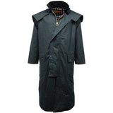 Game Mens Stockman Long Cape Jacket Navy