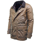 Game Mens Winchester Antique Jacket Tan Side
