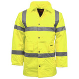 Hi Vis Parka Jacket Yellow