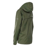 Trespass Qikpac Ladies Waterproof Hooded Jacket With Packaway Pouch