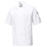 Portwest C733 Chefs Jacket White
