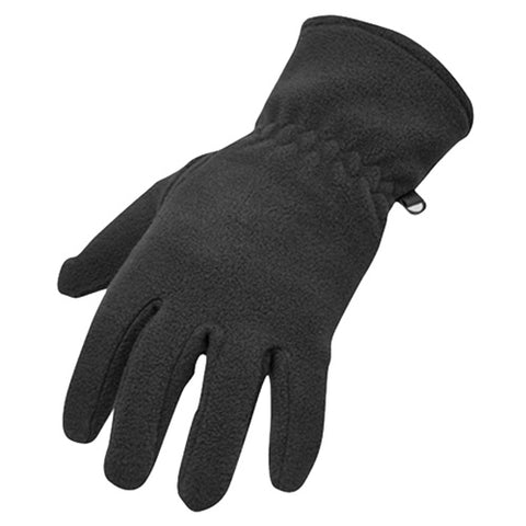 Portwest GL11 Fleece Gloves Black Front