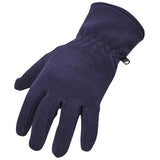 Portwest GL11 Fleece Gloves Navy Front