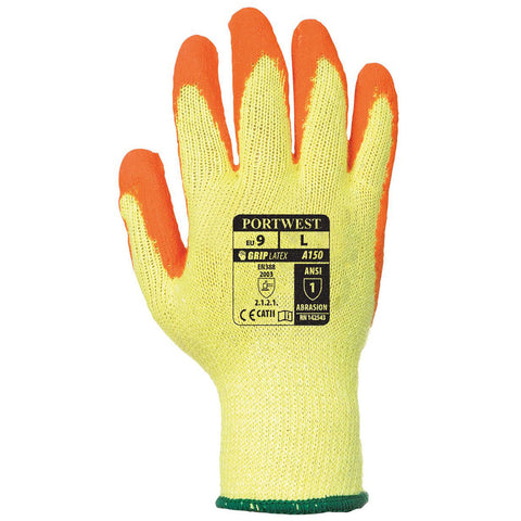 Portwest A150 Fortis Grip Latex Gloves - 12 Pack