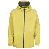 Trespass Qikpac Waterproof Packaway Jacket In Yellow